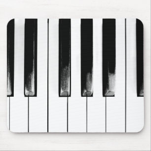 Old Piano Keys Funny Cool Muismat