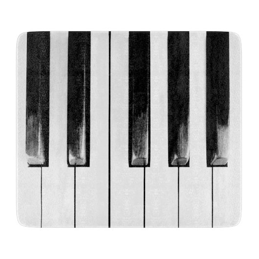 Old Piano Keys Funny Cool Snijplank (Voorkant)