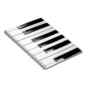 Old Piano Keys Notitieboek (Rechterzijde)