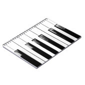 Old Piano Keys Notitieboek (Linkerzijde)