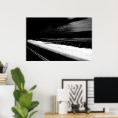 Old Piano Poster (Thuiskantoor)