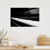 Old Piano Poster (Keuken)