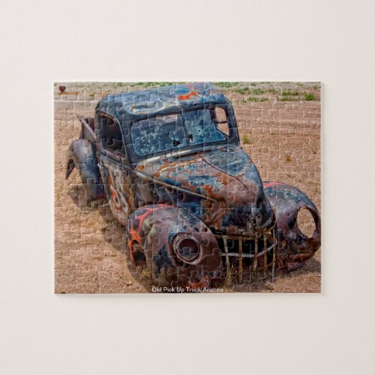Old Pick Up Truck Arizona Legpuzzel (Horizontaal)