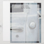 Old Pickup Truck Briefhoofd (Voorkant / Achterkant)