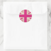 Old Pink Union Jack Sticker (Tas)