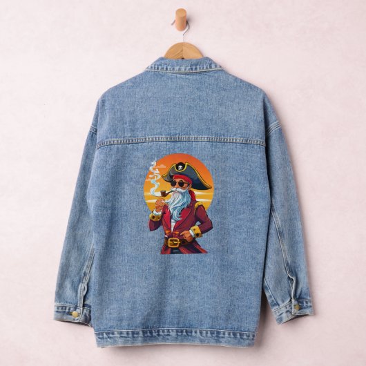 Old pirate captain denim jacket (Hangar)