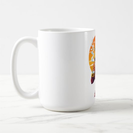 Old pirate captain koffiemok (Links)