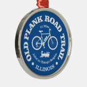 Old Plank Road Trail (fietsen) Metalen Ornament (Rechts)