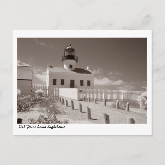 Old Point Loma Lighthouse II Briefkaart (Voorkant)