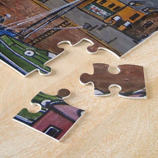 Old Port Glasgow Harbour Legpuzzel (Zijkant)