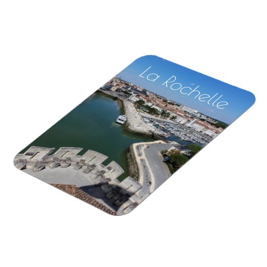 Old Port Uitzicht La Rochelle Magneet (Linkerzijde)