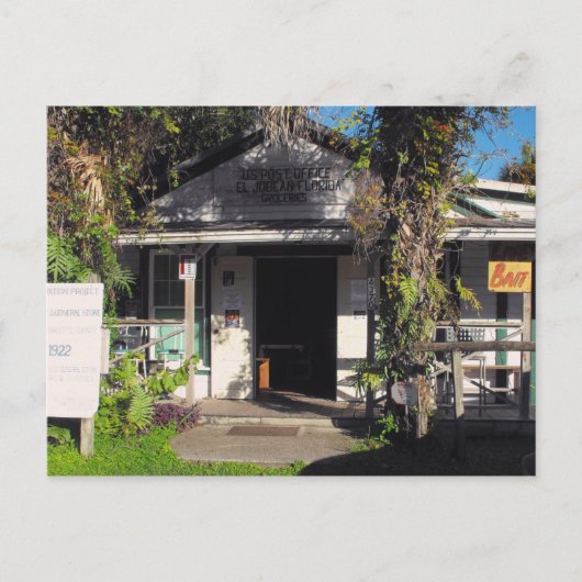 Old Post Kantoor Briefkaart (Voorkant)