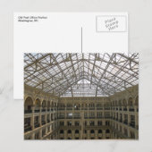 Old Post Kantoor Pavilion Washington DC 001 Briefkaart (Voorkant / Achterkant)