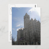 Old Post Kantoor Tower Washington DC 001 Briefkaart (Voorkant / Achterkant)