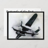 Old Postcard - North American B-25 Mitchell Briefkaart (Voorkant / Achterkant)