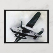 Old Postcard - North American B-25 Mitchell Briefkaart (Voorkant)