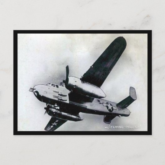Old Postcard - North American B-25 Mitchell Briefkaart (Voorkant)