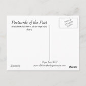 Old Postcard - Pope Leo XIII Briefkaart (Achterkant)