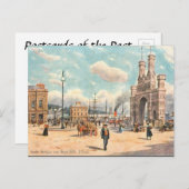 Old Postcard - Royal Arch, Dundee, Scotland Briefkaart (Voorkant / Achterkant)