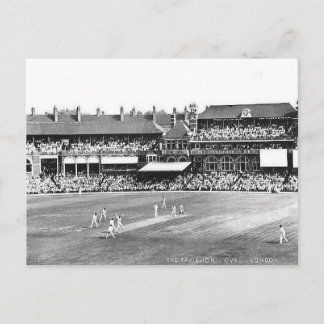 Old Postcard - The Oval Cricket Ground, London Briefkaart