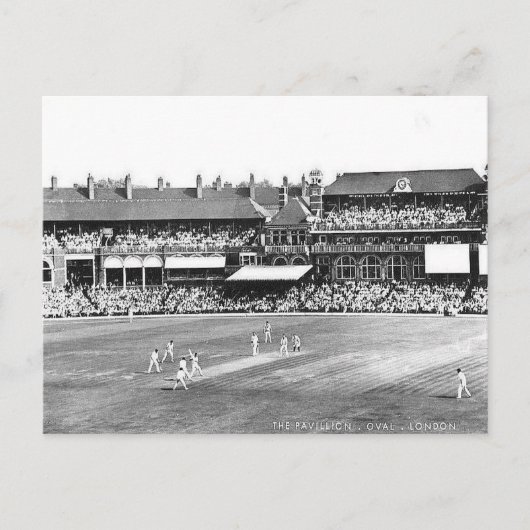 Old Postcard - The Oval Cricket Ground, London Briefkaart (Voorkant)