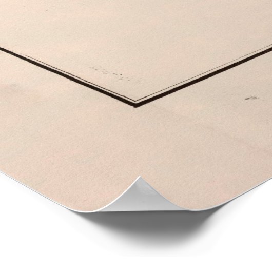 Old Pottstown PA Map (1871) Poster (Hoek)