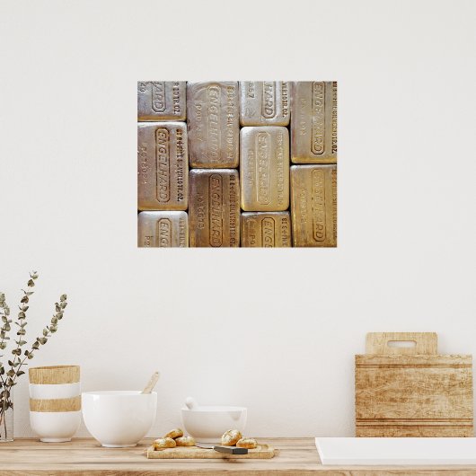 Old Pour Bar-Poster Poster (Keuken)