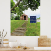Old Powder House Plymouth MA Poster (Keuken)