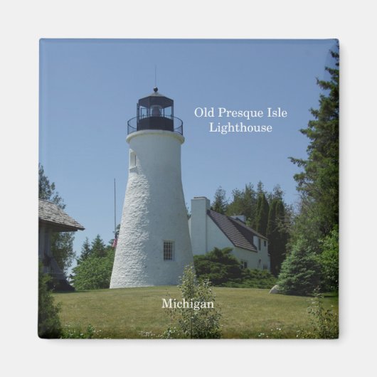 Old Presque Isle Lighthouse magnet (Voorkant)