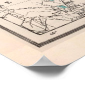 Old Prince Edward Island Map (1925) Poster (Hoek)