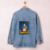 Old Pub Signs, Silent Woman Denim Jacket (Hangar)