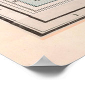 Old Puerto Rico Map (1912) Poster (Hoek)