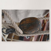 Old pulley boat legpuzzel (Horizontaal)