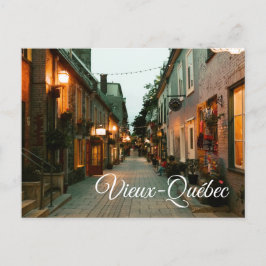 Old Quebec, Canada Briefkaart