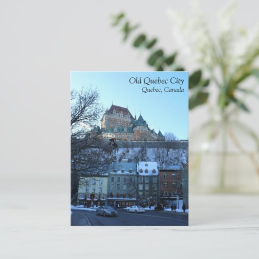 Old Quebec City, Quebec, Canada Briefkaart (Staand voorkant)