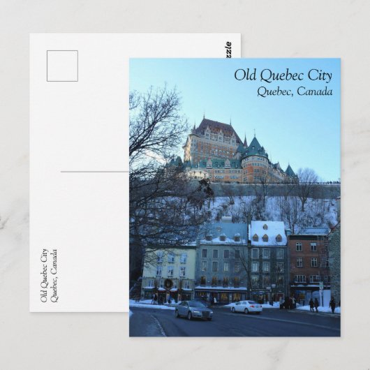 Old Quebec City, Quebec, Canada Briefkaart (Voorkant / Achterkant)