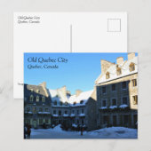 Old Quebec City, Quebec, Canada Briefkaart (Voorkant / Achterkant)
