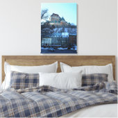 Old Quebec City, Quebec, Canada Canvas Afdruk (Insitu (Slaapkamer))