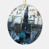 Old Quebec City, Quebec, Canada Keramisch Ornament (Links)