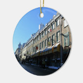 Old Quebec City, Quebec, Canada Keramisch Ornament (Links)