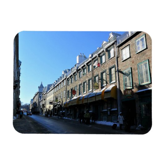 Old Quebec City, Quebec, Canada Magneet (Horizontaal)