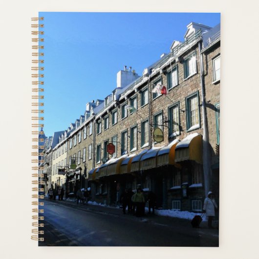 Old Quebec City, Quebec, Canada Planner (Voorkant)