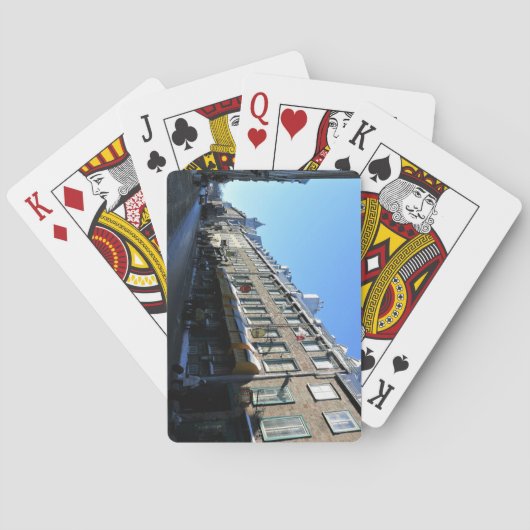 Old Quebec City, Quebec, Canada Pokerkaarten (Achterkant)