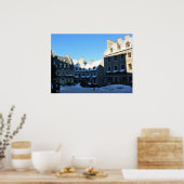 Old Quebec City, Quebec, Canada Poster (Keuken)