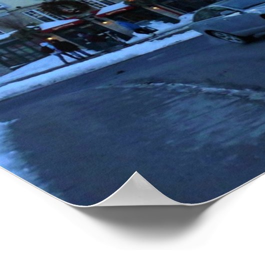 Old Quebec City, Quebec, Canada Poster (Hoek)