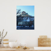 Old Quebec City, Quebec, Canada Poster (Keuken)