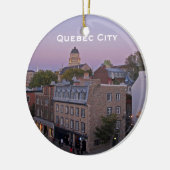 Old Quebec Cityscape Ornament (Links)
