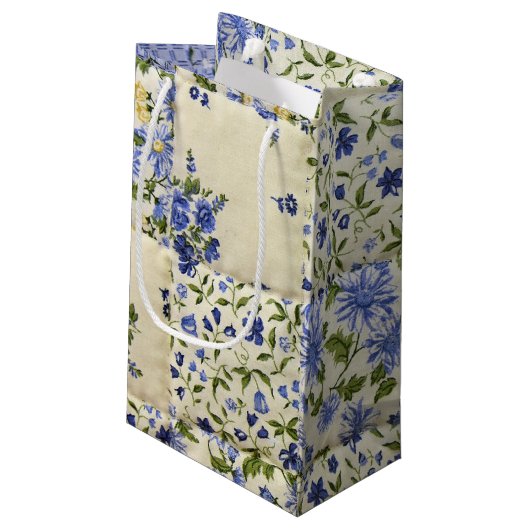 Old Quilt Klein Cadeauzakje (Achterkant Gekanteld)