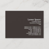 Old Radio, Mini Foto Visitekaartje (Achterkant)