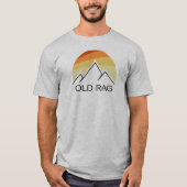 Old Rag Mountain Retro T-shirt (Voorkant)